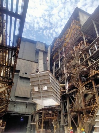 PT. OTE ENGINEERING INDONESIA - PT. SMELTING - Gresik East Java [Fabrication New Bag Filter of Concentrate Dryer Bag  Filter at 2 Compartment (4th Expansion Project)]