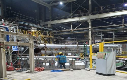 PT. OTE ENGINEERING INDONESIA -PT. SMELTING - Gresik East Java[Installation of Casting Wheel for Copper Material And Demolish Casting Equipment Existing (Hazelett)]